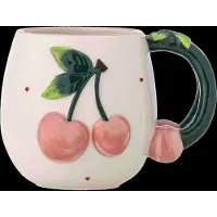 Bloomingville Berrie mokken roze set van 6 stuks