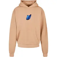 Mister tee Sweatshirt 'Le Papillon' donkerbeige / navy / donkerblauw / zwart