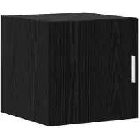 vidaXL Wandkast Zwart eiken 40 x 42,5 x 40 cm Bewerkt hout