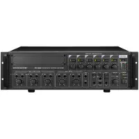 Monacor PA-6600 PA-versterker 600 W 6-kanaals 6 zones