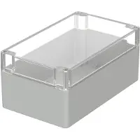 Bopla EUROMAS M 237 G 02237100 Industriële behuizing 200 x 120 x 90 Polycarbonaat Grijs-wit (RAL 7035) 1 stuk(s)