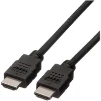 Roline HDMI High Speed kabel met Ethernet M-M, LSOH, zwart, 1 m