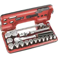 Facom SL.DBOX112PB Dopsleutelset Metrisch 1/2 (12,5 mm) 21-delig