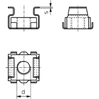 Toolcraft Käfigmuttern