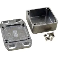 Hammond Electronics 1590LLBFL Universele behuizing 50 x 50 x 25 Aluminium Natuur 1 stuk(s)