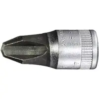 Stahlwille 44 P 4 SCHRAUBENDREHEREINSATZ 1/4 ZOLL 01290004 1/4 (6,3 mm) Schroevendraaierdop PH 4 1/4 (6,3 mm)