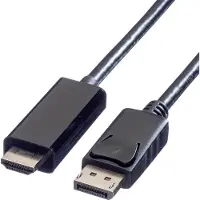 Value DisplayPort Kabel DP - UHDTV, M/M, zwart, 5 m