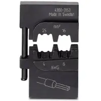 Phoenix Contact CRIMPFOX-M 25/DIE 1212081 Krimpprofiel Adereindhulzen 16 tot 25 mm² Geschikt voor merk 469547