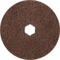 PFERD Schuurmiddelen, Schuurschijf COMLICK zachte vliesschijf CC Ø 125 mm A 180 voor reiniging & satineren voor haakse (A 180)
