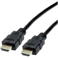 Roline Industriële HDMI kabel - versie 1.4 (4K 30Hz) - TPE mantel / zwart - 10 meter