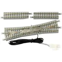 ROKUHAN Z rails (met ballastbed) 7297068 Engels wissel, Elektrisch 112.8 mm 13 ° 1 set(s)