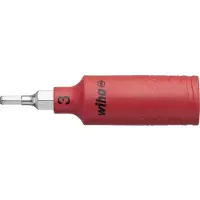 Wiha 43109 43109 Inbus Dopsleutelinzetstuk 3 mm 1/4 (6,3 mm)