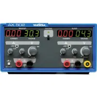 METRIX AX 502 Labvoeding, regelbaar 0 - 30 V/DC 0 - 2.5 A Zonder ventilator Aantal uitgangen: 2 x