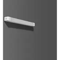 RZB Wandlamp Baleva, wit / opaal, Badkamer, Kunststof, Modern, Wandlamp