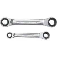 Ks Tools 503.4550 5034550 Dubbele ringsleutelset Sleutelbreedte (metrisch) 21 - 36 mm
