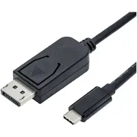 Roline USB type C - DisplayPort adapterkabel, v1.4, M/M, 1 m
