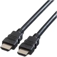 ROLINE GREEN Monitorkabel HDMI High Speed, M/M, zwart, 1 m