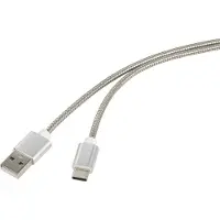 Renkforce USB 2 Anschlusskabel A/USB-C 50 cm