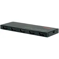 Roline HDMI videosplitter, ultradun, 4-voudig
