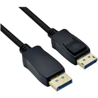 Roline DisplayPort-kabel, v2.0, DP M - M, zwart, 1 m