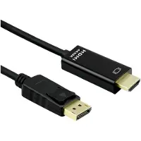 Roline DisplayPort Kabel DP - UHDTV, Dun, M/M, zwart, 3 m