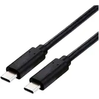 Roline USB4 Gen3x2 kabel, type C naar C, ST/ST, 8K UHD-2, 40 Gbit/s, 240W, zwart, 0,5 meter