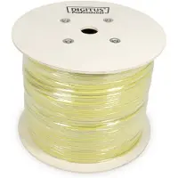 Digitus DK-1743-A-VH-10-LD Netwerkkabel CAT 7a S/FTP Geel 1000 m