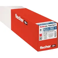 Fischer 566352 PowerFast II Riembouten 10 mm 360 mm Interne vertanding Staal Galvanisch verzinkt 50 stuk(s)