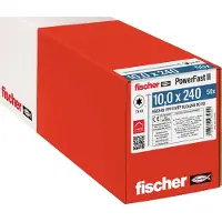 Fischer 566346 PowerFast II Riembouten 10 mm 240 mm Interne vertanding Staal Galvanisch verzinkt 50 stuk(s)