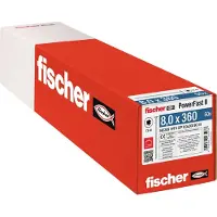 Fischer 566369 PowerFast II Verzonken houtschroef 8 mm 360 mm Interne vertanding Staal Galvanisch verzinkt 50 stuk(s)
