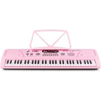 Max KD61P Keyboard piano - Keyboard voor beginners - Met 61 toetsen en