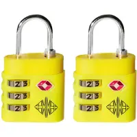 FPM Milano Accessories Padloccks - TSA sloten (paar) (laser lemon)