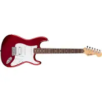 Fender Standard Stratocaster HSS LRL White Pickguard Candy Cola