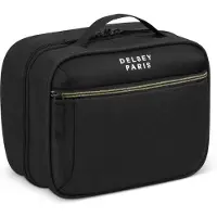 Delsey Brochant 3 Toilettas – 8L – Gerecycled Polyester – Waterafstotend – Ophanghaak – Black