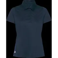 Adidas Functioneel shirt 'Women's Solid Performance Short Sleeve Polo' navy / wit