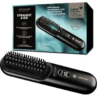 Revamp Br-1950 - Straight And Go Compact Brush Stijlborstel Zwart
