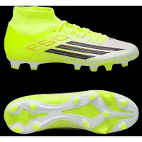 Adidas F50 Club Mid Cut Fg/mg Football Boots Geel EU 44 Man