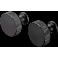 Blomus Wandhaakje Rof Round Black (Set van 2)