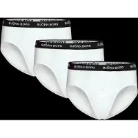 Björn Borg Cotton Stretch Briefs 3-pack Wit | Maat: XL