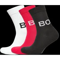 Björn Borg Classic Polyamide Crew Socks 3-pack Zwart | Maat: 36-40