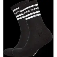 Björn Borg Classic Crew Socks 2-pack Zwart | Maat: 36-40
