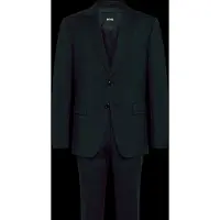 BOSS Tweedelig slim-fit pak van scheerwol