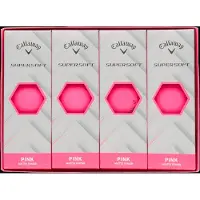Callaway Supersoft 2025 Matte Pink Basic 12 Golfbal