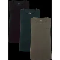 BOSS 10271762 Mouwloos T-shirt 3 Eenheden