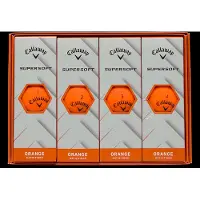Callaway Supersoft 2025 Matte Orange Basic Golfbal