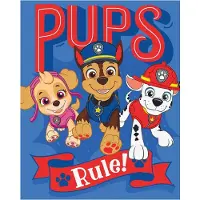 Paw Patrol fleece Pups Rules 130 x 170 cm