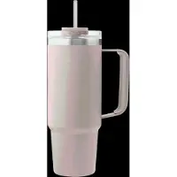 AYA&IDA Thermosbeker Thermocup with straw Cream Beige 885 ml