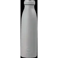 Aya & Ida - Drinking Bottle - Thermosfles - waterfles - 500ml - LIGHT GREY
