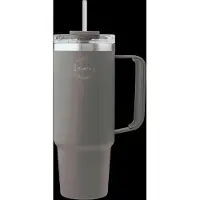 AYA&IDA Thermosbeker Thermocup with straw Driftwood 885 ml