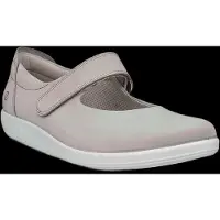 Ecco Soft 2.0 Mary-Jane beige Nubuck Maat 38